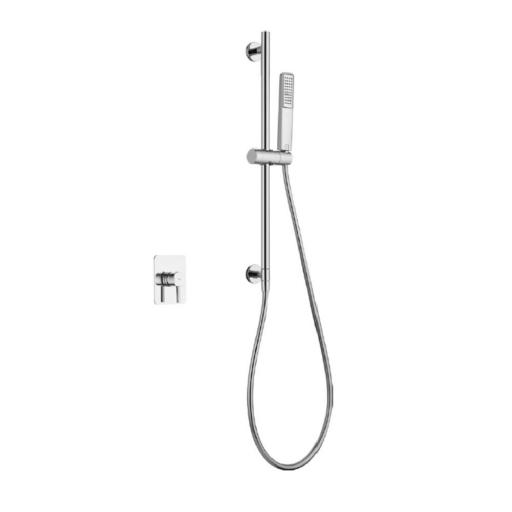 Conjunto de ducha empotrado monomando 1 vía Toscana cromo de Imex [0]