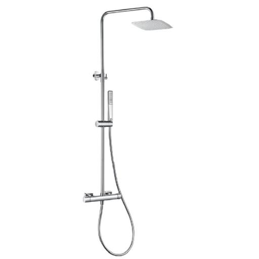 Conjunto barra de ducha monomando Firenze cromo de Imex