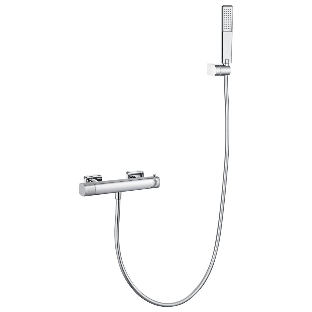 Kit ducha termostático Firenze cromo de Imex