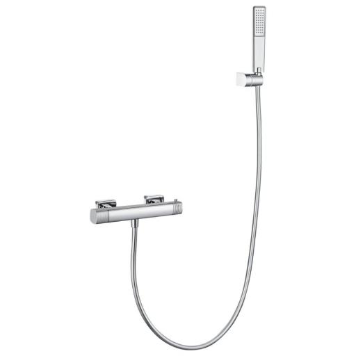 Kit ducha termostático Firenze cromo de Imex