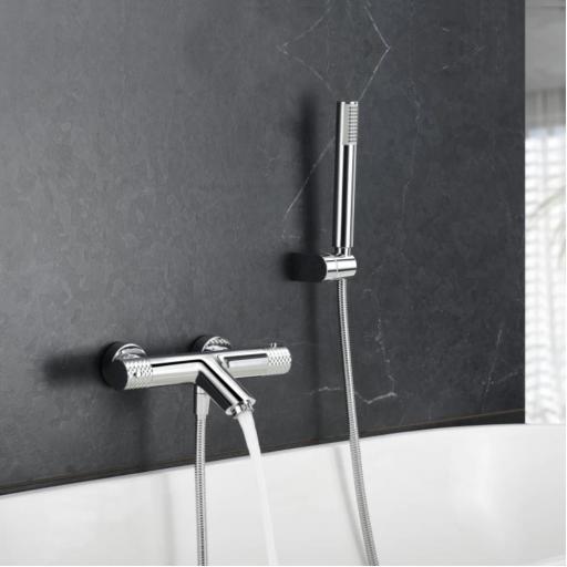 Kit de baño ducha termostático Genova de Imex