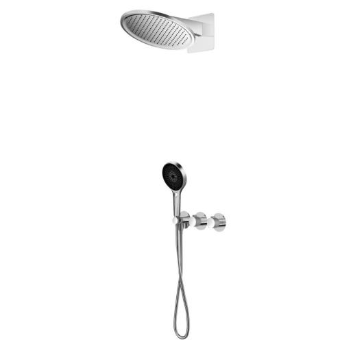 Conjunto de ducha empotrado termostático Bolonia de Imex [0]