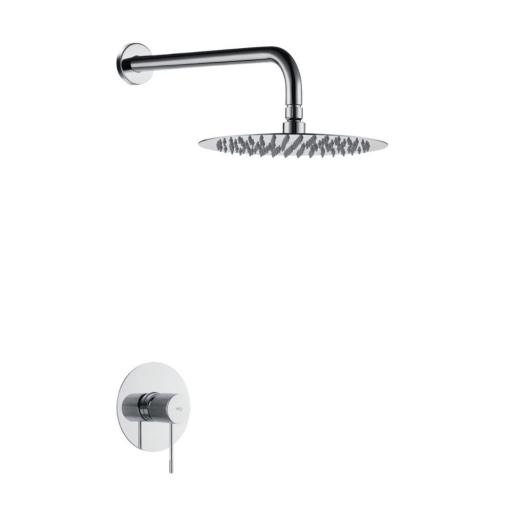 Set de ducha 1 vía rociador monomando empotrado Line de Imex [0]