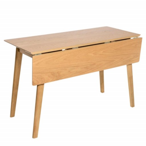 Mesa de madera abatible Tori con diferentes opciones