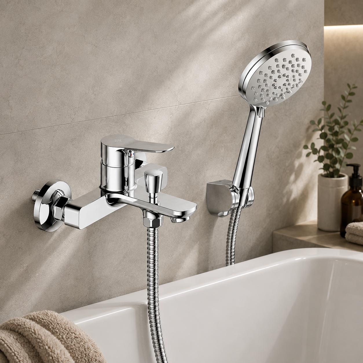 Conjunto de bañera monomando Rhio de Gme