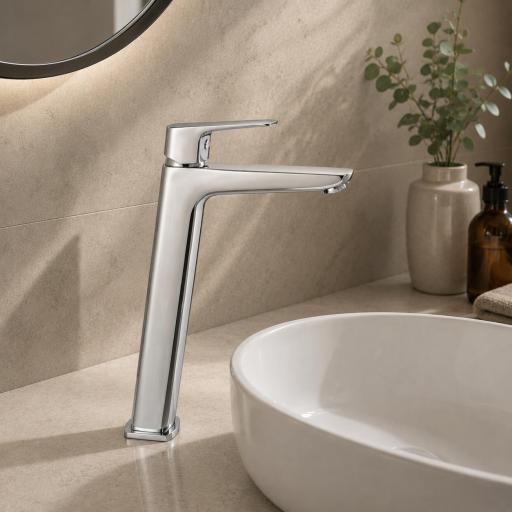 Grifo de lavabo alto monomando Marriot de Gme