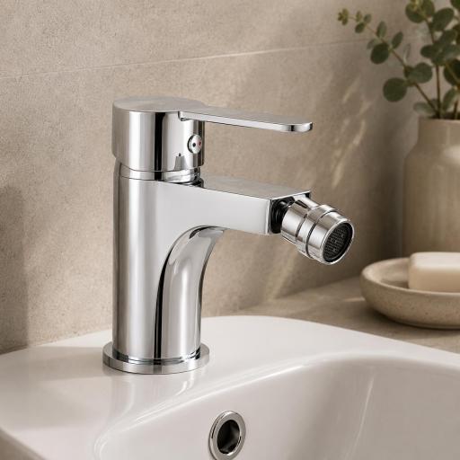 Grifo bidet monomando Sion cromo de Gme