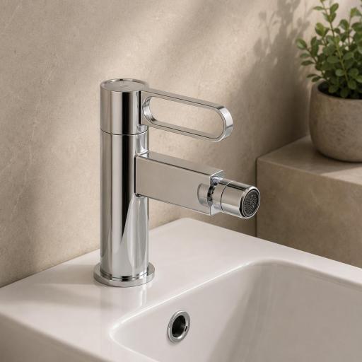 Grifo bidet monomando Dior de Gme con diferentes acabados
