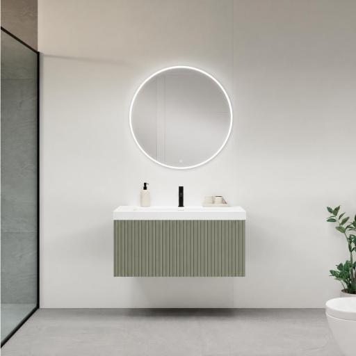 Mueble de baño Bari duo 1 cajon suspendido de Visobath [2]