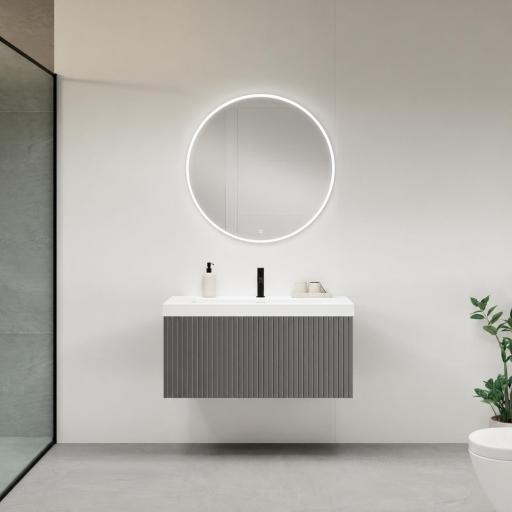 Mueble de baño Bari duo 1 cajon suspendido de Visobath [5]
