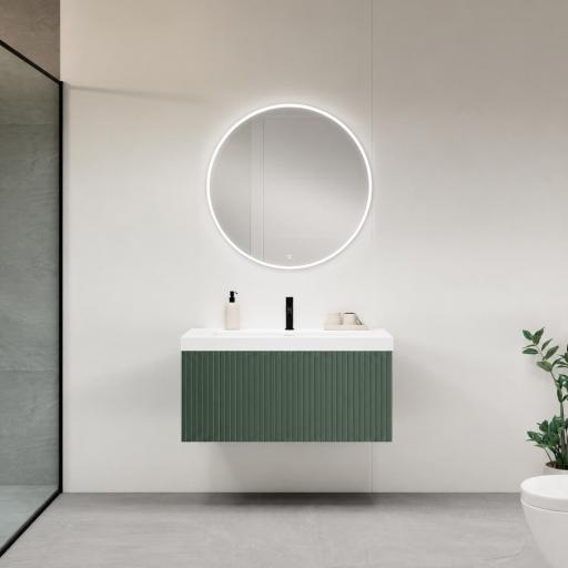 Mueble de baño Bari duo 1 cajon suspendido de Visobath [6]