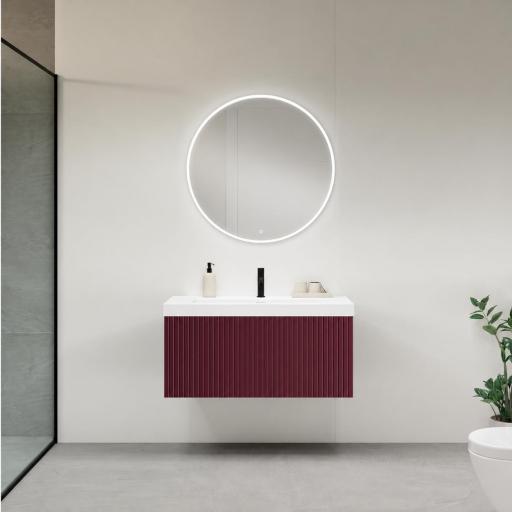 Mueble de baño Bari duo 1 cajon suspendido de Visobath [7]