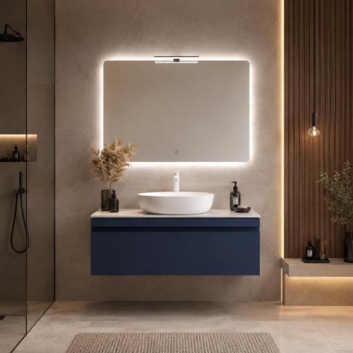Mueble de baño sobre encimera Natalia 1 cajón suspendido de Avila Dos [1]