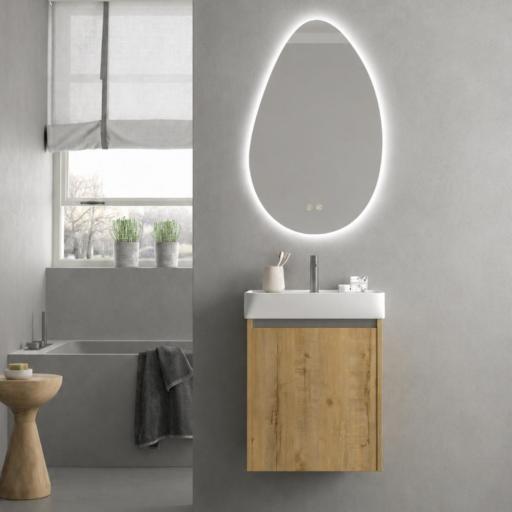Mueble de baño Slim suspendido 1 puerta de Avila Dos [3]