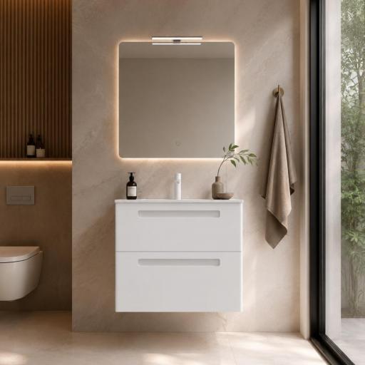 Mueble de baño encastrado Paris 2 cajones suspendido de Avila Dos [0]