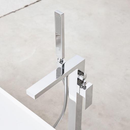 Grifo de pie para bañera Cubo de Sanycces  [0]