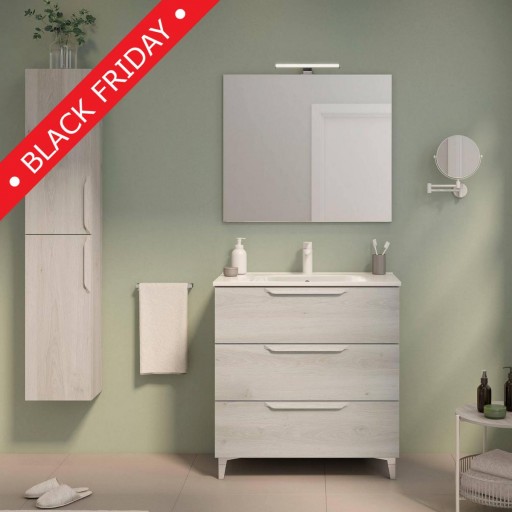 Mueble de baño Urban con patas 3 cajones promocion de Royo