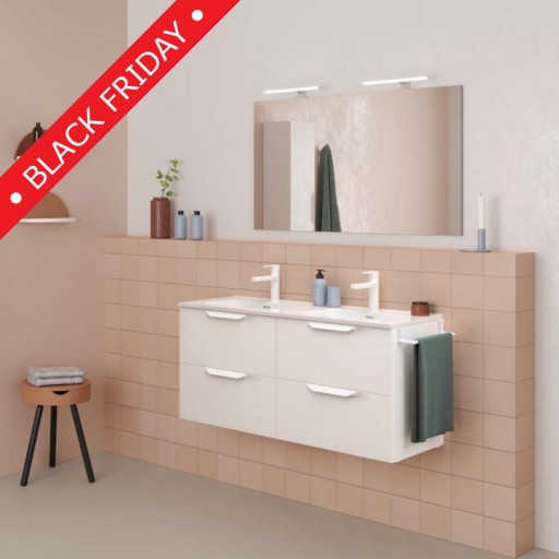 Mueble de baño Urban suspendido 4 cajones promocion de Royo