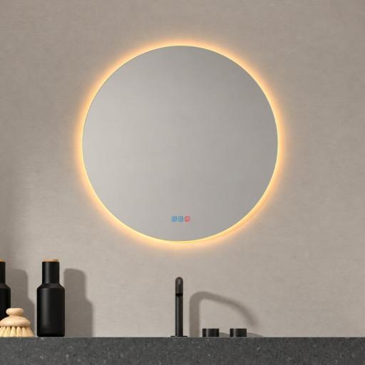 Espejo de baño Veneto retroiluminado led de Dyled con diferentes medidas