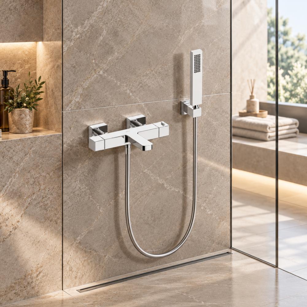 Grifo termostático de baño o ducha Cubo de Sanycces
