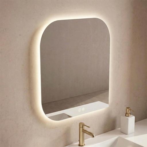 Espejo de baño Desigual con iluminación led de Avila Dos