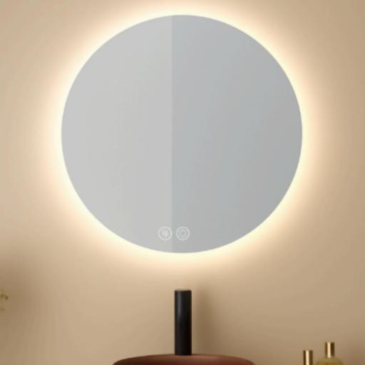 Espejo Auro retroiluminado con iluminación indirecta de Lealbath [0]