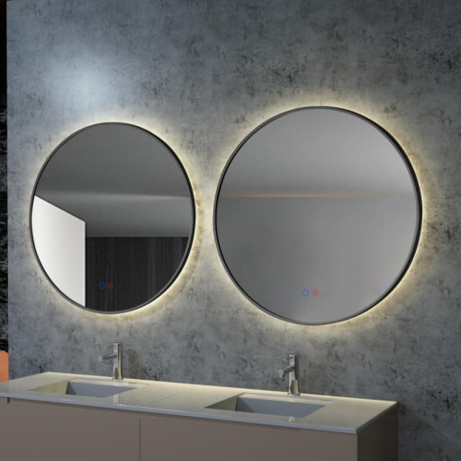 Espejo de baño Fun retroiluminado redondo de Ledimex