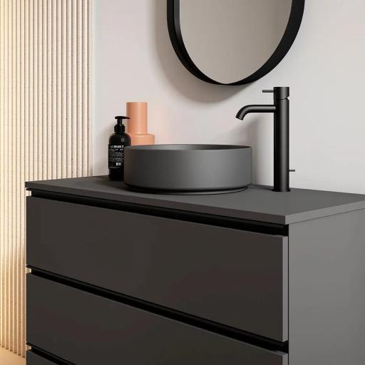 Mueble de baño Granada 3 cajones con patas sobreencimera de Visobath [1]