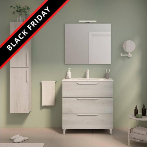 Mueble de baño Urban con patas 3 cajones promocion de Royo