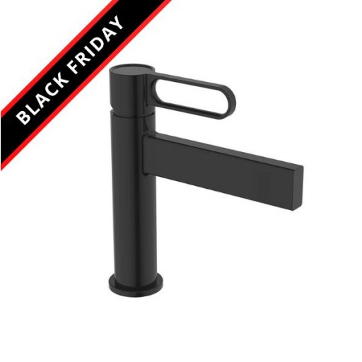 Grifo lavabo monomando Dior negro mate de Gme