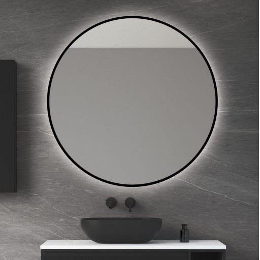 Espejo de baño Halo retroiluminado redondo promo de Royo [1]
