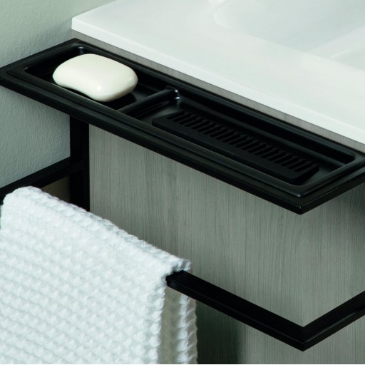 Mueble de baño Keiko con patas 2 cajones de Amizuva [4]