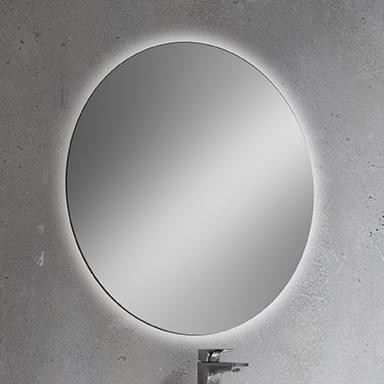 Espejo de baño Liss redondo con luz led promo de Visobath [0]