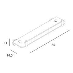 Repisa Noa de Manillons Torrent con diferentes acabados [3]