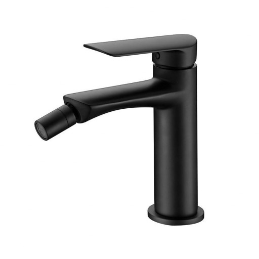 Grifo de bidet monomando negro mate Ural de Imex