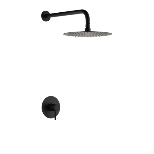 Grifo de ducha empotrado monomando MONZA negro mate de IMEX [0]