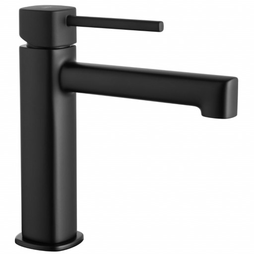 Grifo de lavabo monomando Toscana negro mate de Imex