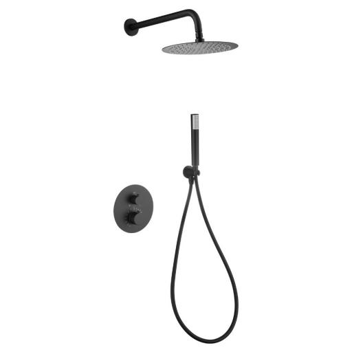 Conjunto de ducha empotrado termostático Genova de Imex [2]