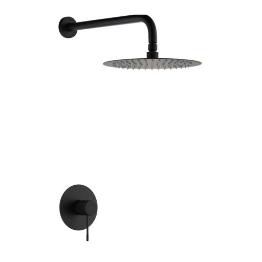 Set de ducha 1 vía rociador monomando empotrado Line de Imex [2]