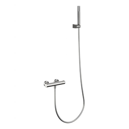 Grifo de baño termostático Monza níquel cepillado de Imex [0]