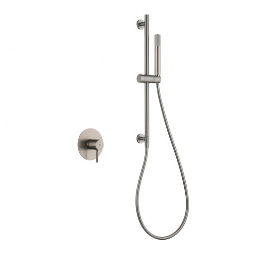 Grifo de ducha empotrado monomando MONZA níquel cepillado de IMEX [0]