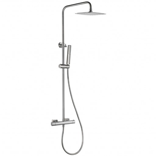 Grifo de ducha termostático TOSCANA niquel cepillado de IMEX [0]