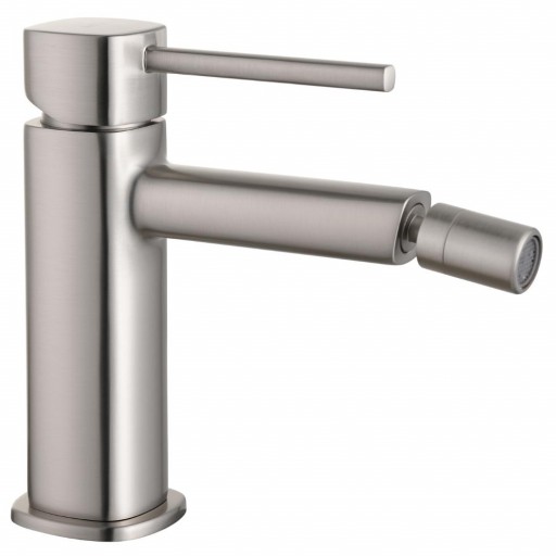 Grifo de bidet monomando Toscana niquel cepillado de Imex