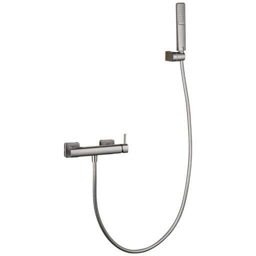 Grifo de ducha monomando Toscana niquel cepillado de Imex