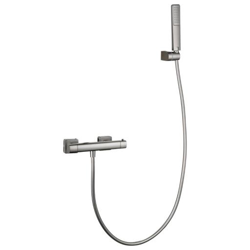 Grifo de ducha termostático Toscana niquel cepillado de Imex [0]