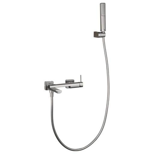 Kit baño ducha monomando Firenze niquel cepillado de Imex [0]