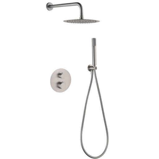 Conjunto de ducha empotrado termostático Genova de Imex [3]