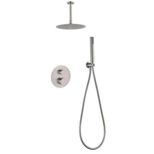 Conjunto de ducha empotrado termostático Piamonte de Imex [3]