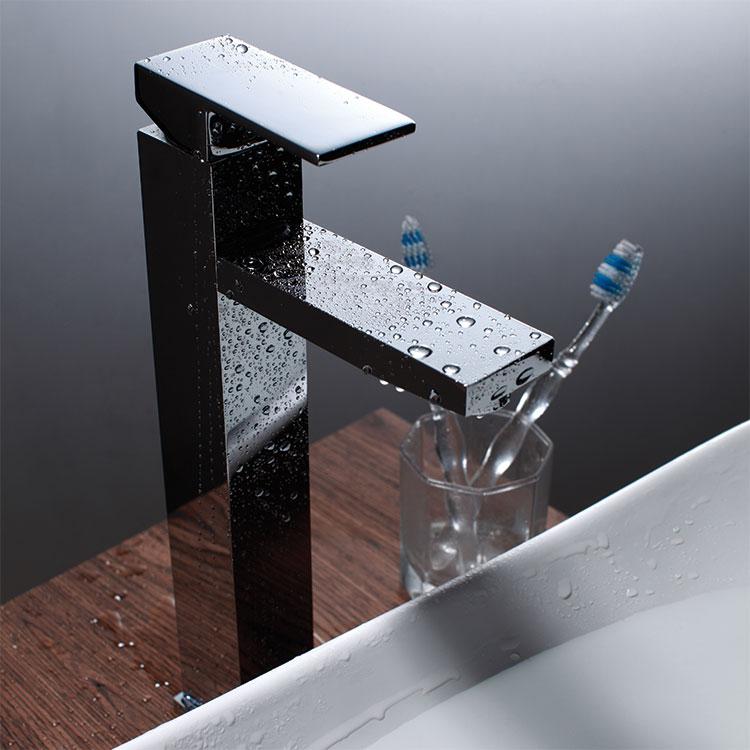 Grifo empotrado lavabo negro o blanco - Orion de GME