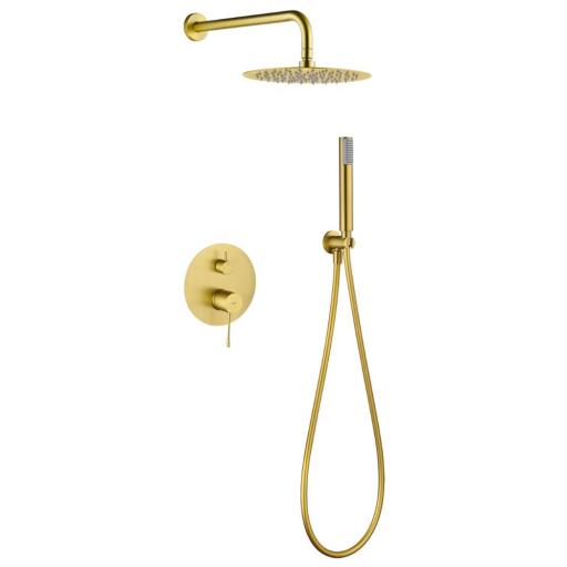 Conjunto de ducha empotrado monomando Genova de Imex [4]